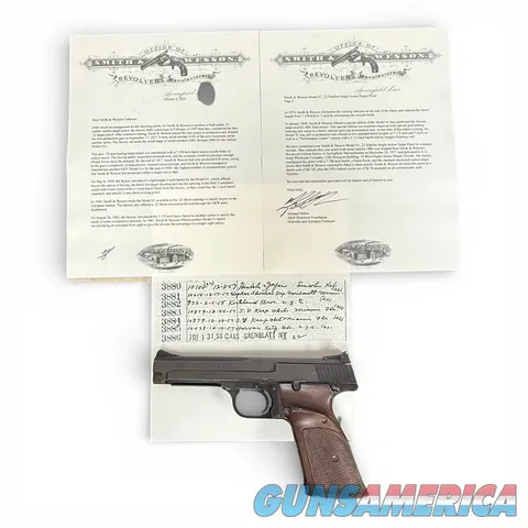 SMITH & WESSON Model 41 1957 Documented First-Year Production
