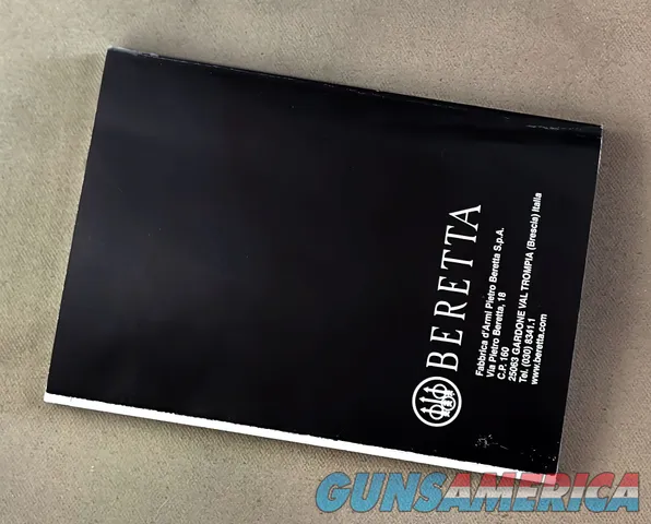 Beretta PX4 Storm Compact Original Owner’s Instruction Manual