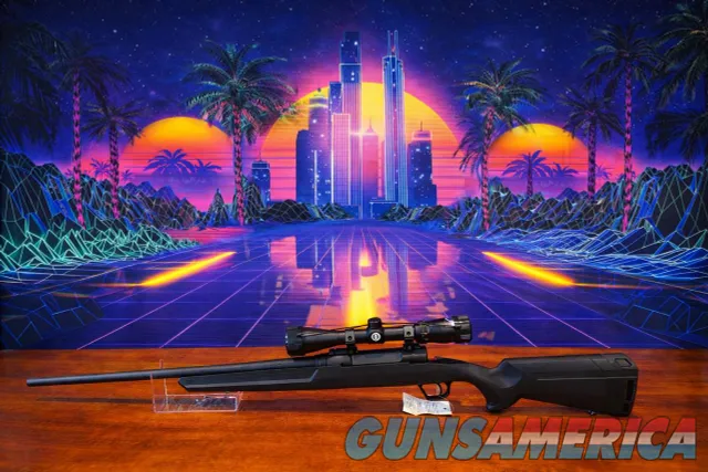 Savage Axis II XP .243 Win with Bushnell Banner 3-9x40 Scope, 4+1 - New Old Stock