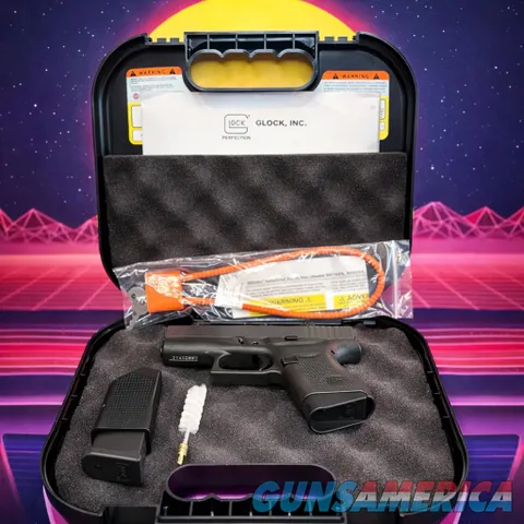 Glock 43 Subcompact 9mm, 3.39in barrel, 6+1, fixed sights, two mags - New Old Stock