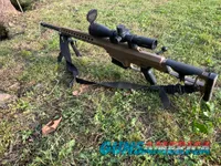 Barrett MRAD FDE bolt-action precision rifle with scope