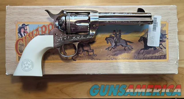 Cimarron Frontier Texas Ranger Edition .45 Colt 4.75"