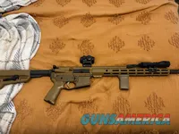 FDE AR-15 Rifle w/ Vortex Red Dot & Streamlight