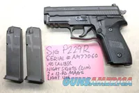 Sig P229R Compact .40 Caliber Pistol, 2 x Mags, DA/SA, Light Use