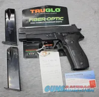 SIG P226 .40 Caliber Pistol w NEW Truglo Fiber Optic Sights