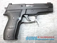 SIG P226 .40 Caliber Pistol w NEW Truglo Fiber Optic Sights