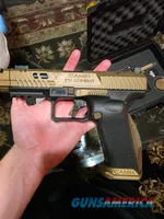 Canik TTI Combat 9mm Bronze Slide Optics-Ready