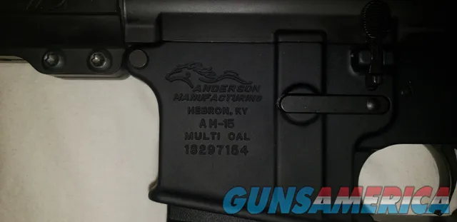 Custom built 5.56 AR-15 Anderson Lower SS 223 wylde upper, 9/11 Tribute Engraved