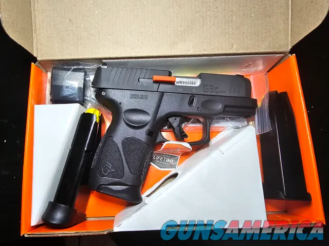 Taurus G3C 9MM 12RD 3MAG BLK