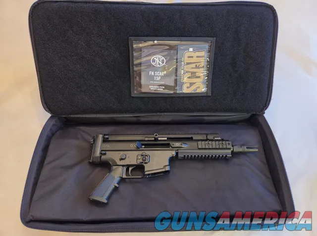 FN SCAR 15P with FN collapsible stock