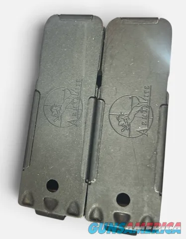 Pair of ArmaLite AR-10B Gen II 20rd Steel Magazines