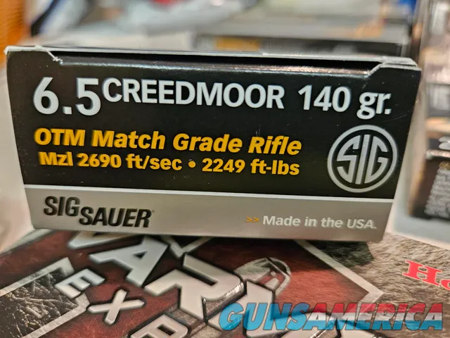 6.5 creedmoor ammo (various) 